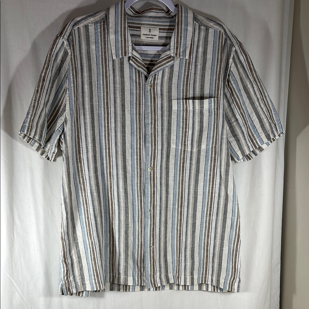 Mutual Weave Striped Men's Shirt